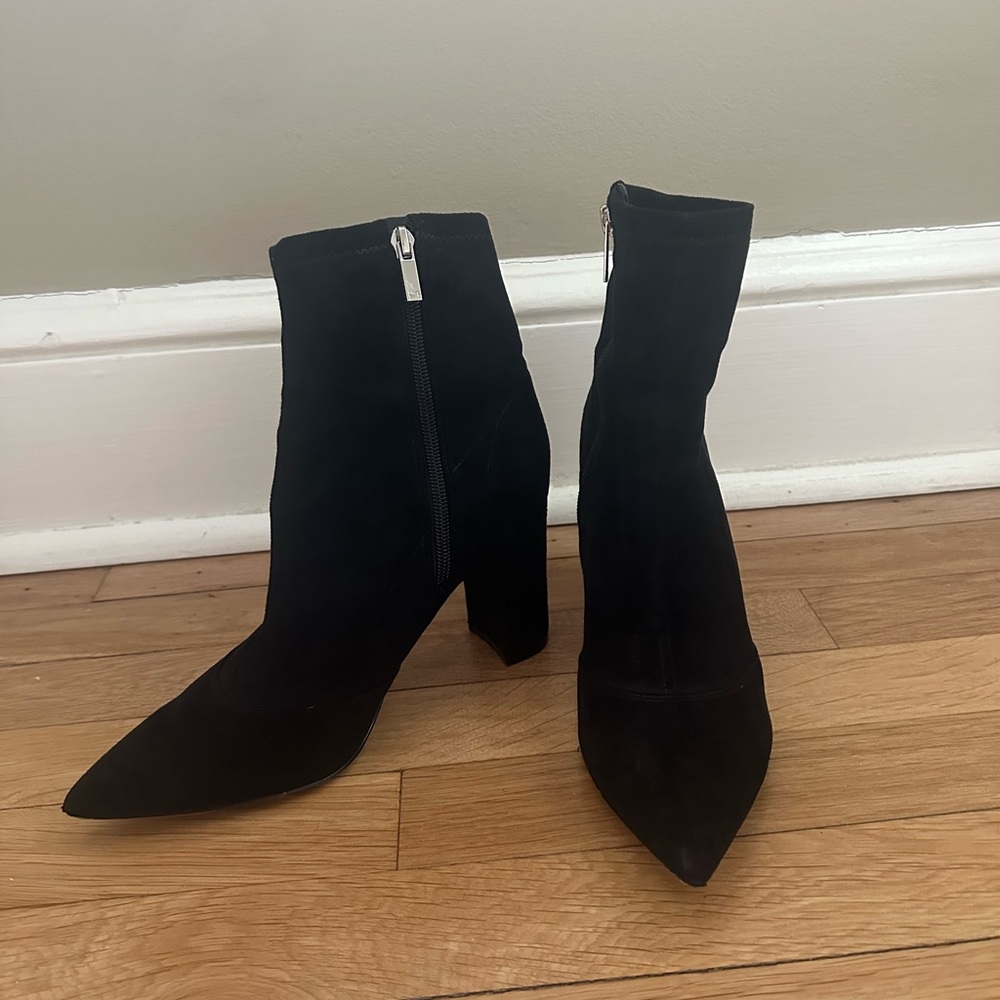 Marc Fisher Suede Ankle Boots
